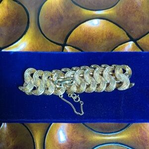 Vintage Monet Chunky Link Bracelet